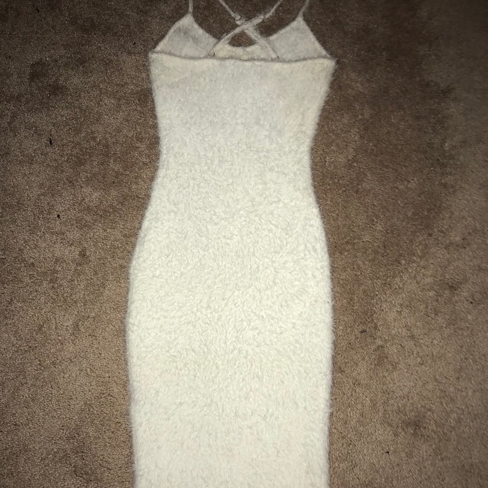 Mini white dress